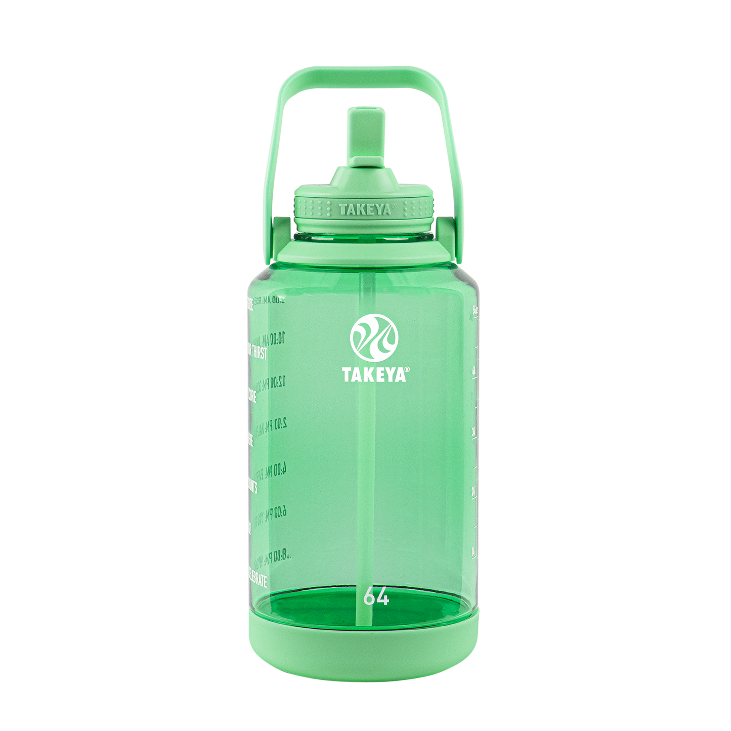 tritan-motivational-water-bottle-with-straw-lid-l6 54101-Tritan-Straw-Motivational-64-PistactioGreen-front.png