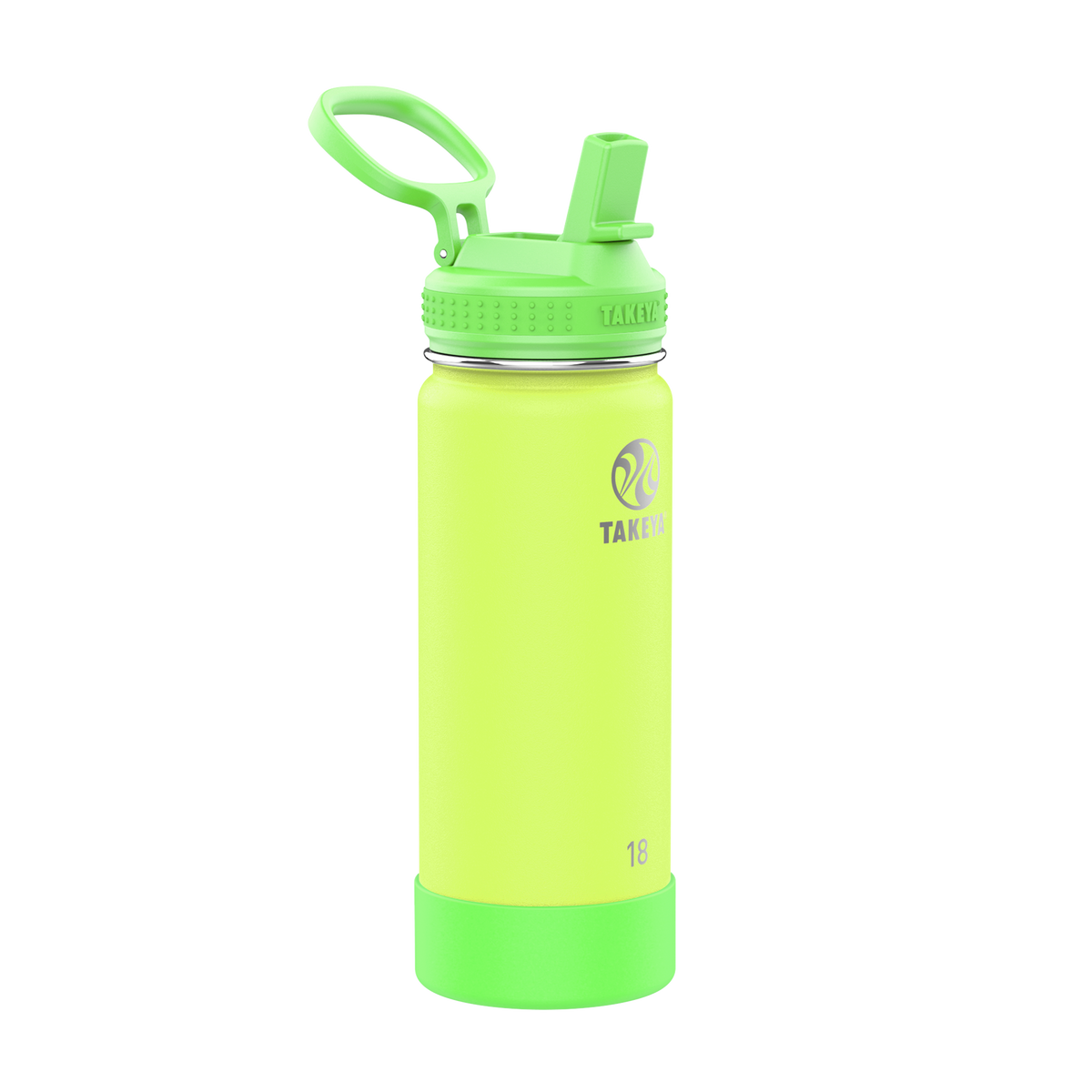actives-kids-glow-in-the-dark-water-bottle-with-straw-lid-i4 51075-Actives-Kids-Straw-18-GID-LightningGreen-angle.png
