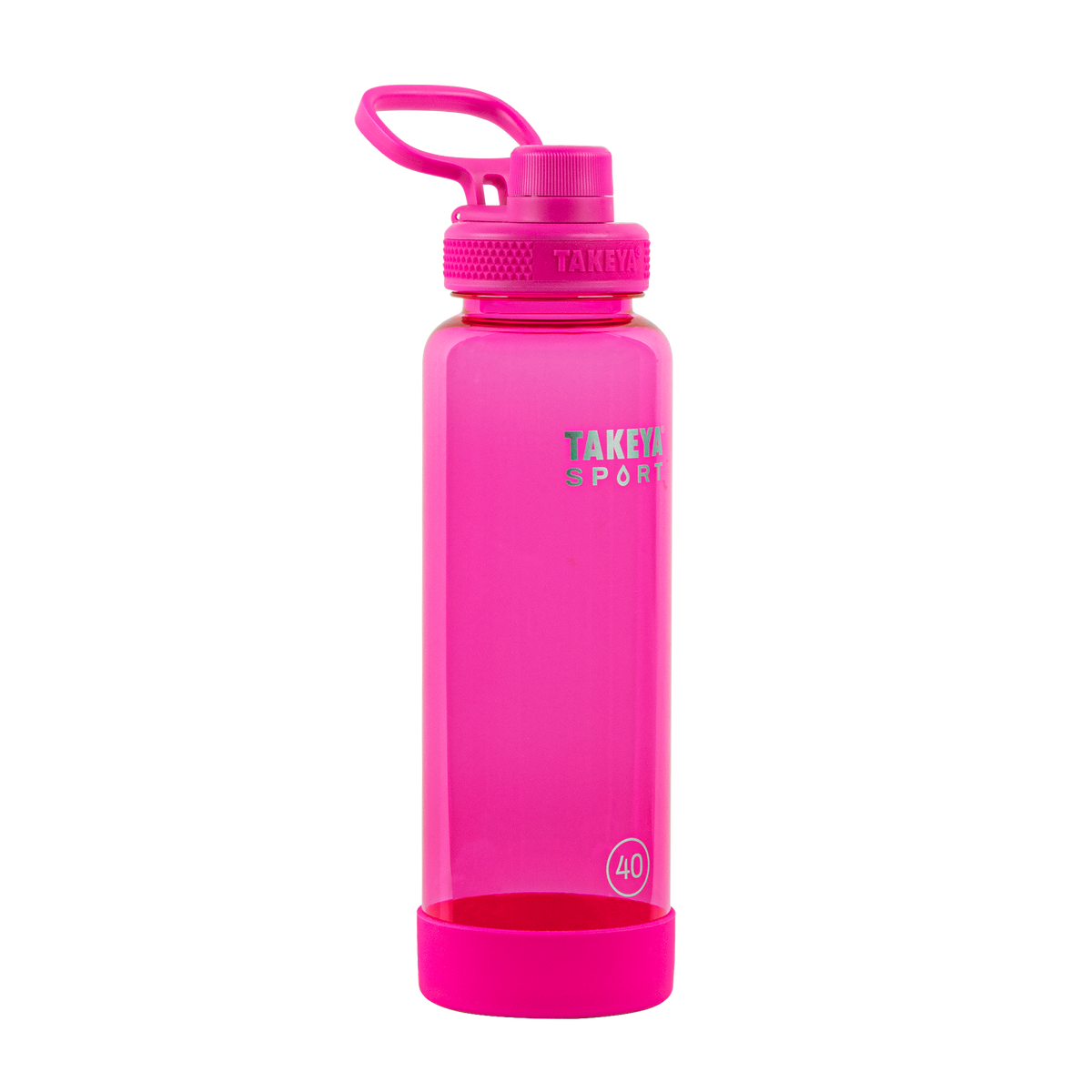 tritan-sport-water-bottle-with-spout-lid-s8 52030-TKS-Tritan-Spout-40-PinkSweep-frontangle.png
