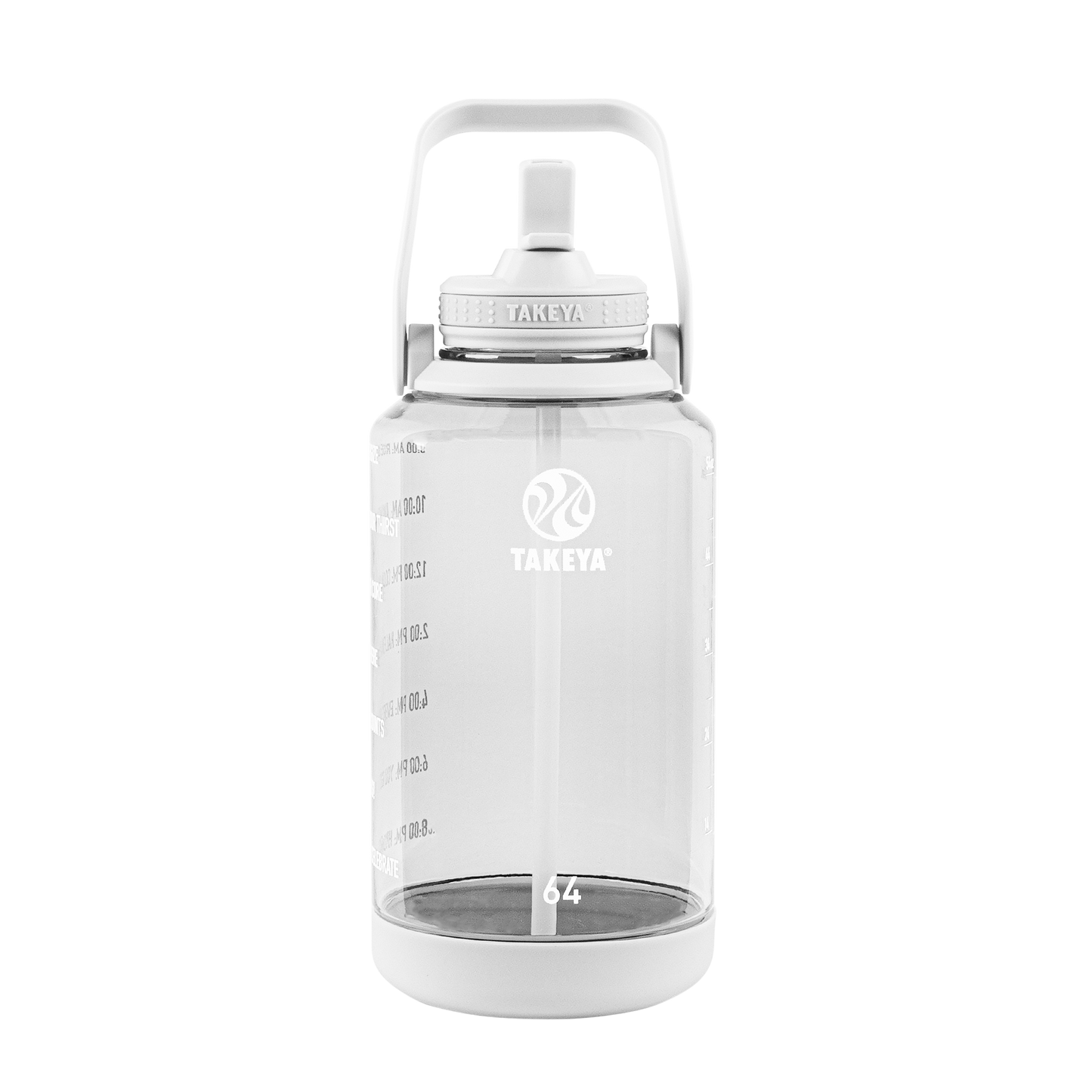 tritan-motivational-water-bottle-with-straw-lid-l6 54142-Tritan-Straw-Motivational-64-WhiteCloud-front.png