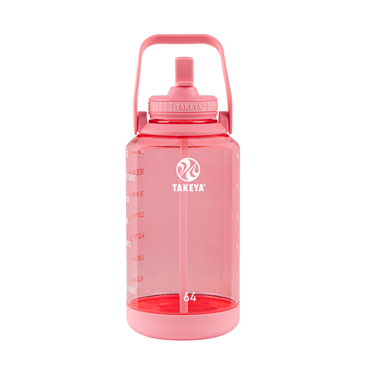 tritan-motivational-water-bottle-with-straw-lid-l6 54143-Tritan-Straw-Motivational-64-FlutterPink-front.png