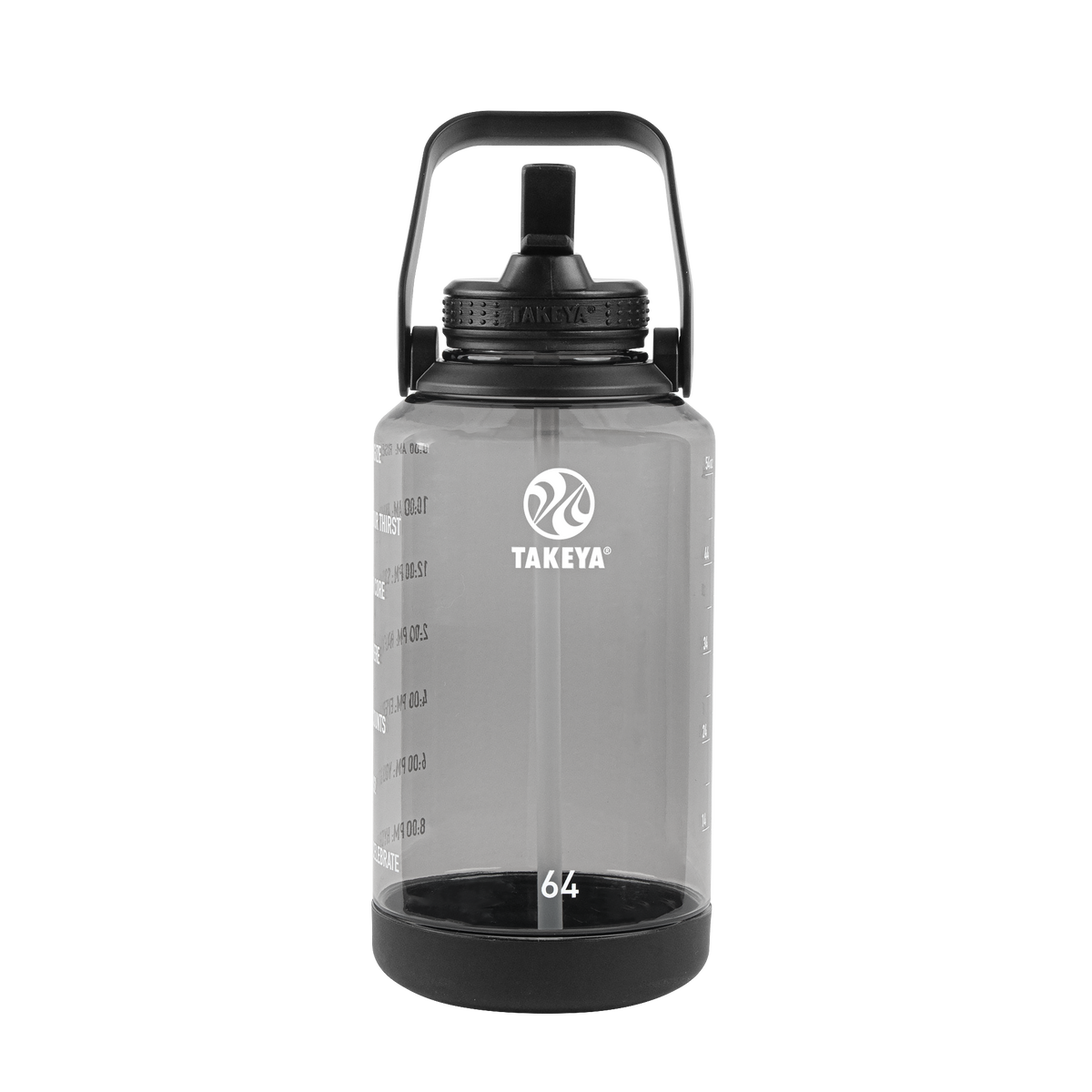 tritan-motivational-water-bottle-with-straw-lid-l6 54145-Tritan-Straw-Motivational-64-StormyBlack-front.png